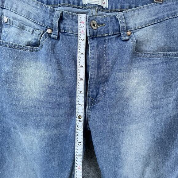 Smith & Mills Jeans Mens 34 Stretch Slim Classic Cropped - Picture 6 of 10